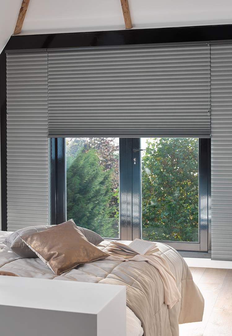 Plisse® Room Darkening Shades