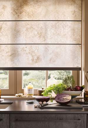 LightLine® Roller Blinds in Kitchen