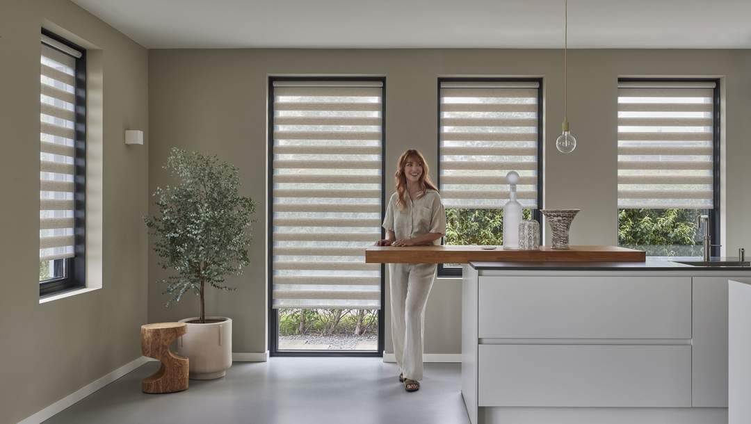 Duo roller blinds