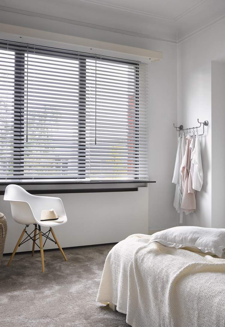 Wooden venetian blinds